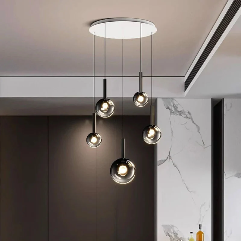 Cleo Bubble Staircase Chandelier - Image 3