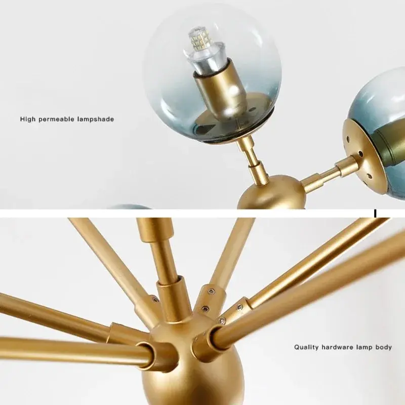 Contemporary Black Chandeliers 15/21 Heads - Image 4