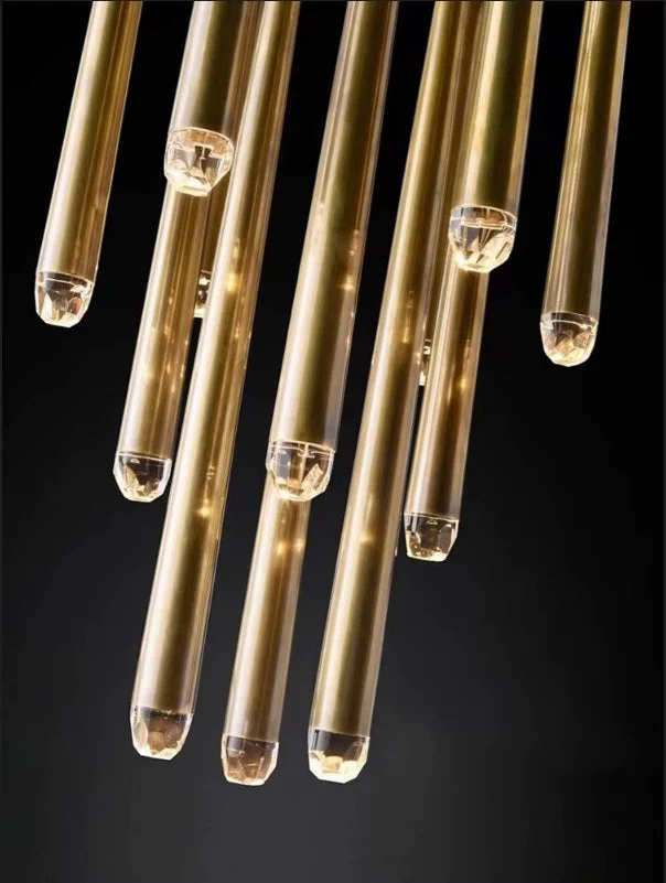 Contemporary Chandelier for High Ceiling Living Room & Foyer - Image 13