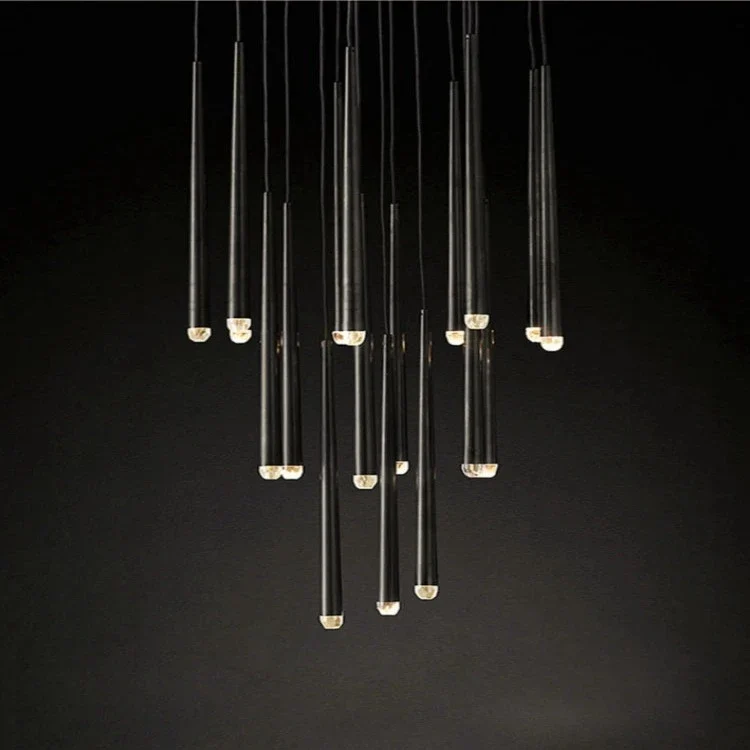 Contemporary Chandelier for High Ceiling Living Room & Foyer - Image 5