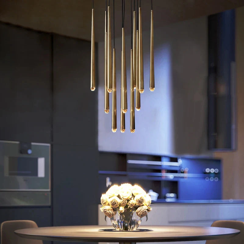Contemporary Chandelier for High Ceiling Living Room & Foyer - Image 6