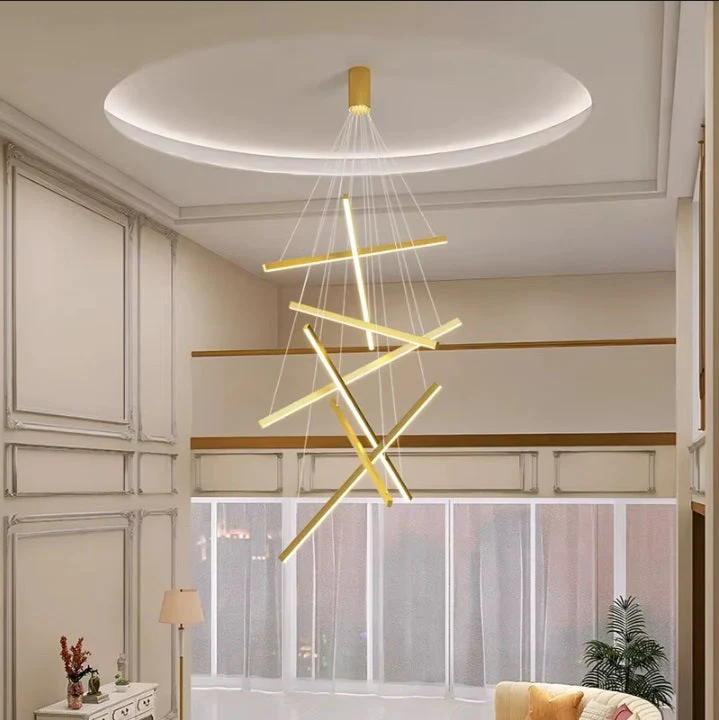 Cora Contemporary Foyer Chandelier - Image 4