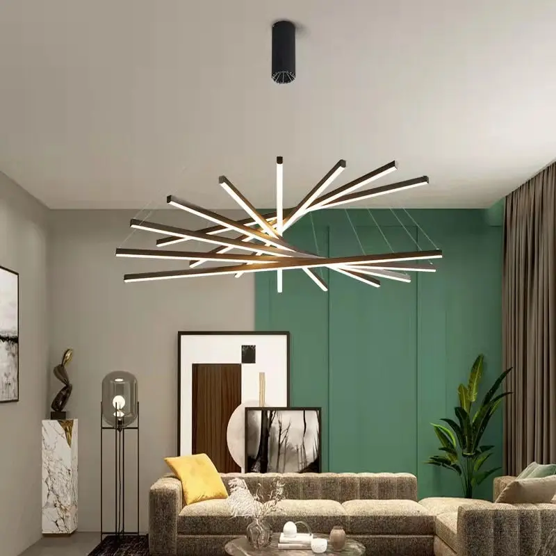 Cora Contemporary Foyer Chandelier - Image 6