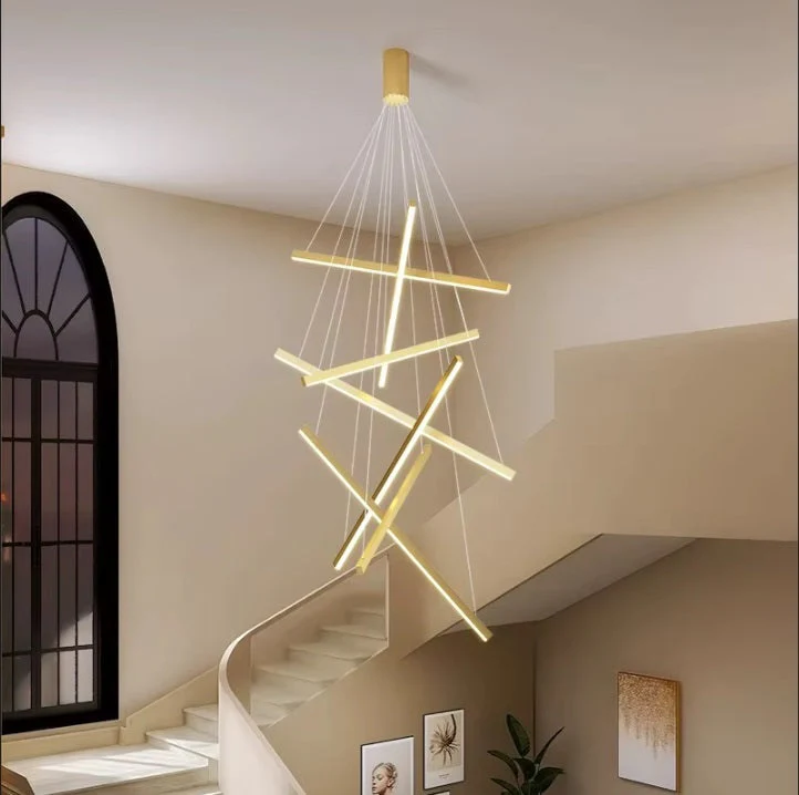 Cora Contemporary Foyer Chandelier - Image 7