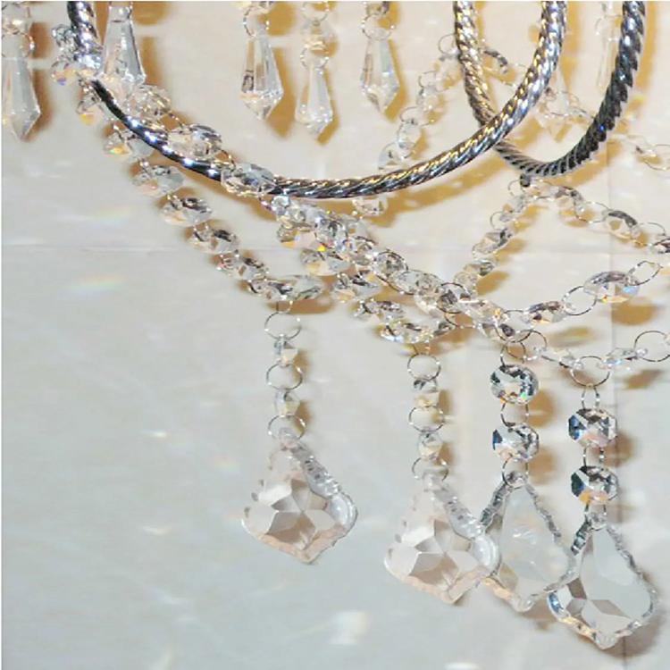 Crystal Chandelier Floor Lamp - Image 5