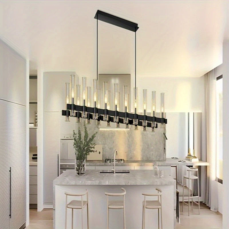 Cyral Modern Linear Kitchen Chandelier - Image 3