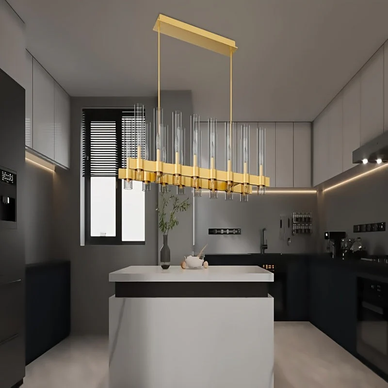 Cyral Modern Linear Kitchen Chandelier - Image 6