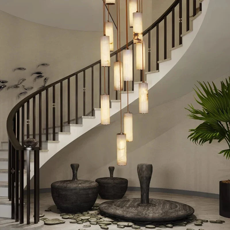 Darlen Modern Staircase Chandelier - Image 4