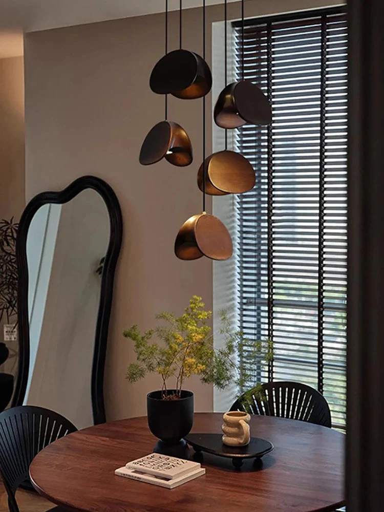 Elor Contemporary Wood Multi Light Pendant - Image 8