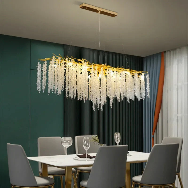 Emily Branch Art Deco Crystal Chandelier - Image 2
