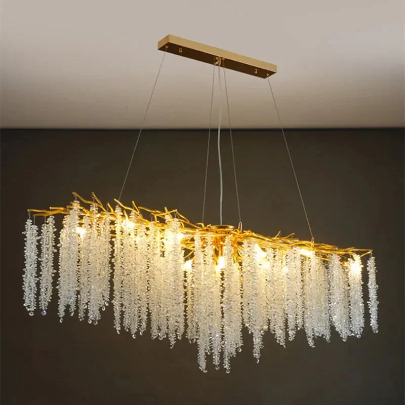 Emily Branch Art Deco Crystal Chandelier - Image 3