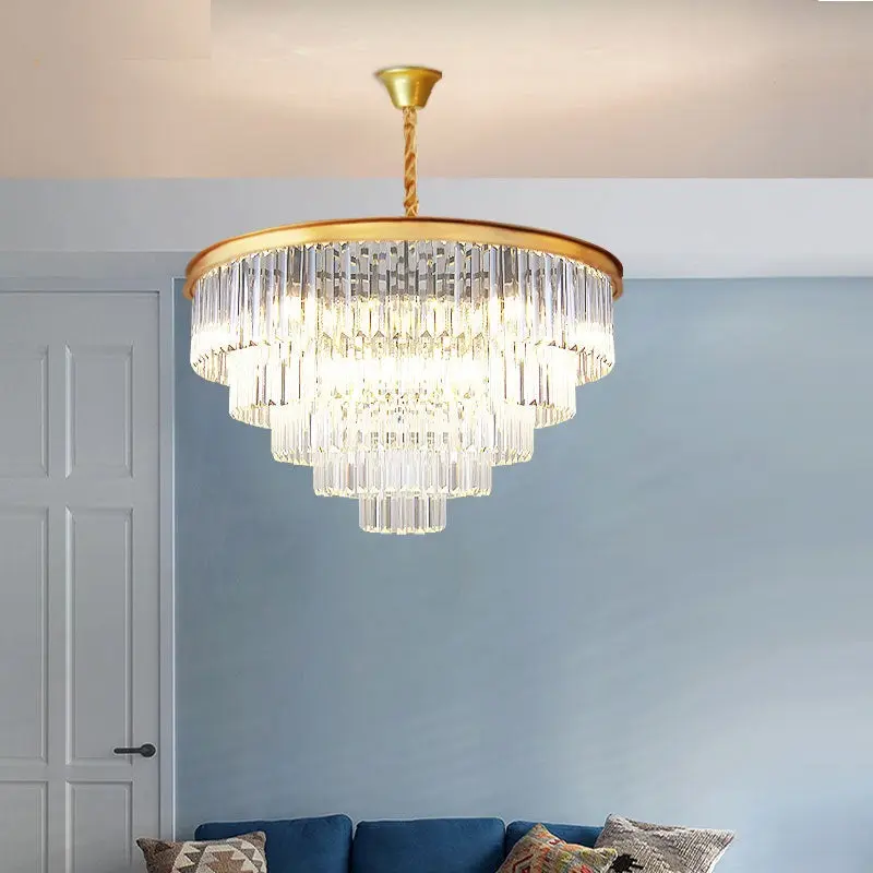 Emma Rustic Crystal Chandelier - Image 3