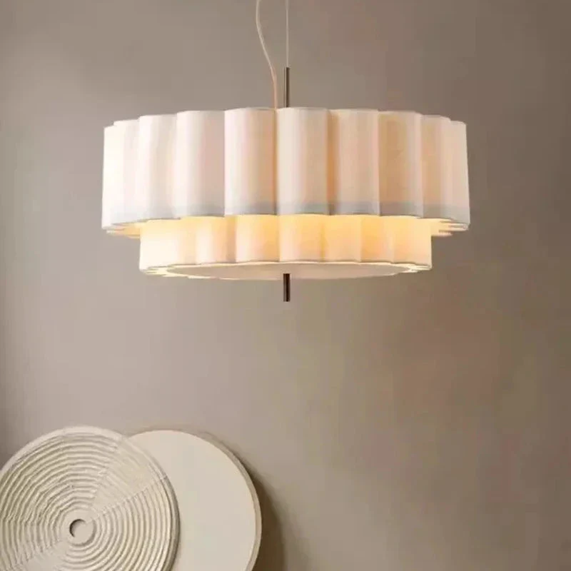 Envia Modern Fabric Pendant Light - Image 5