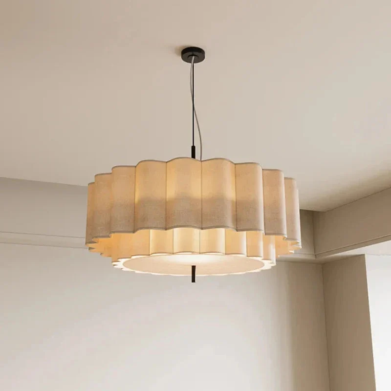 Envia Modern Fabric Pendant Light - Image 6