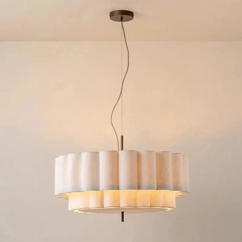 Envia Modern Fabric Pendant Light - Image 7