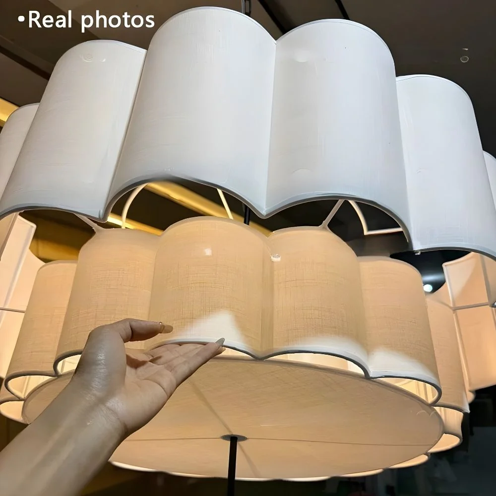 Envia Modern Fabric Pendant Light - Image 8