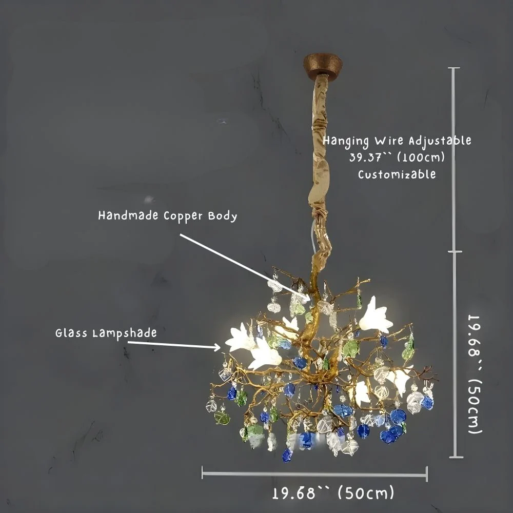 Eryx Flower Pendant Light - Image 12
