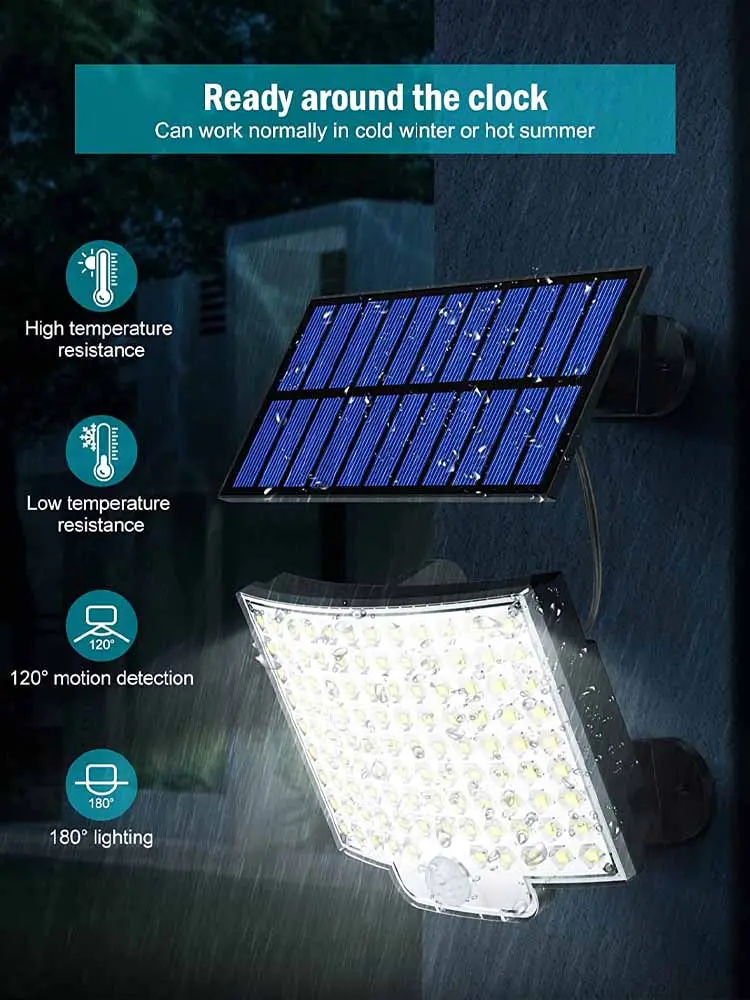 Extendable Solar Outdoor Wall Lights - Image 3