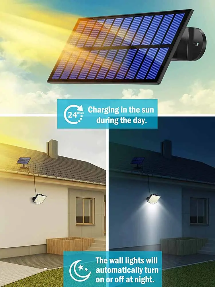 Extendable Solar Outdoor Wall Lights - Image 5