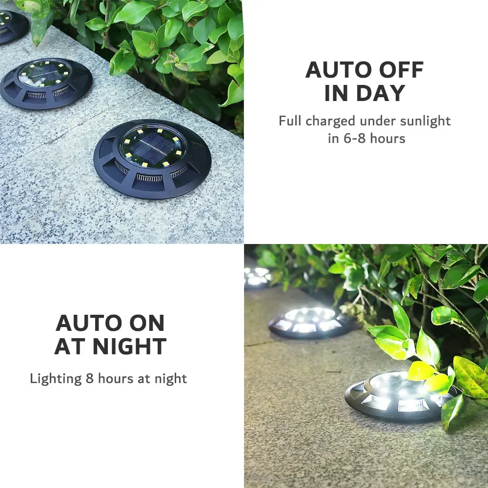 4 Pcs Fanny Solar Ground Light - Image 4