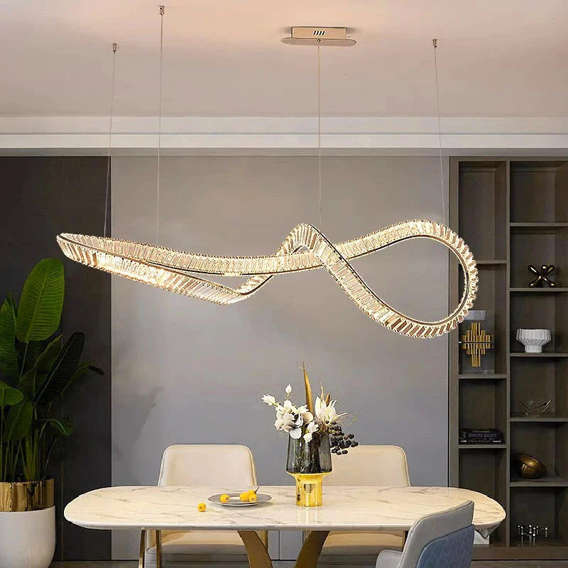 Gaia Kitchen Crystal Chandelier - Image 2