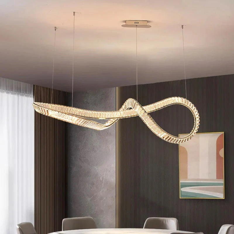 Gaia Kitchen Crystal Chandelier - Image 4