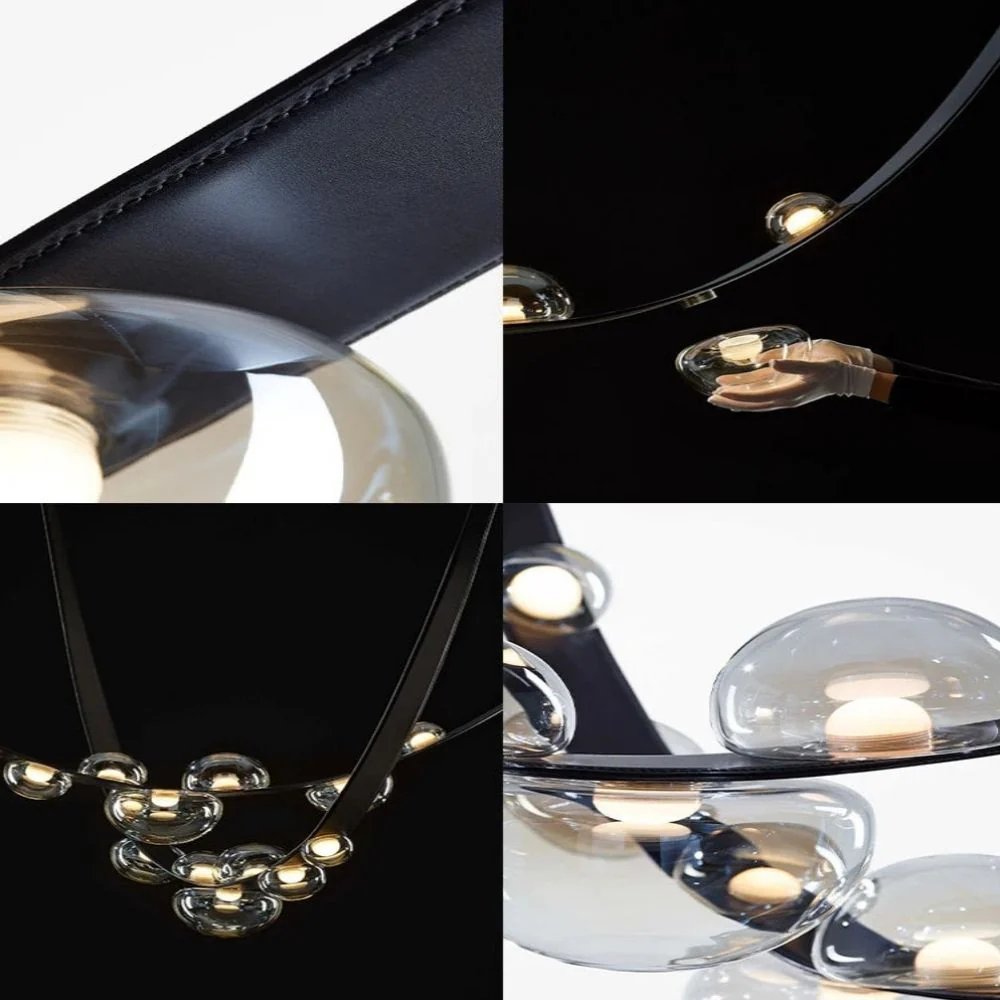Gelman Modern Belt Chandelier - Image 5