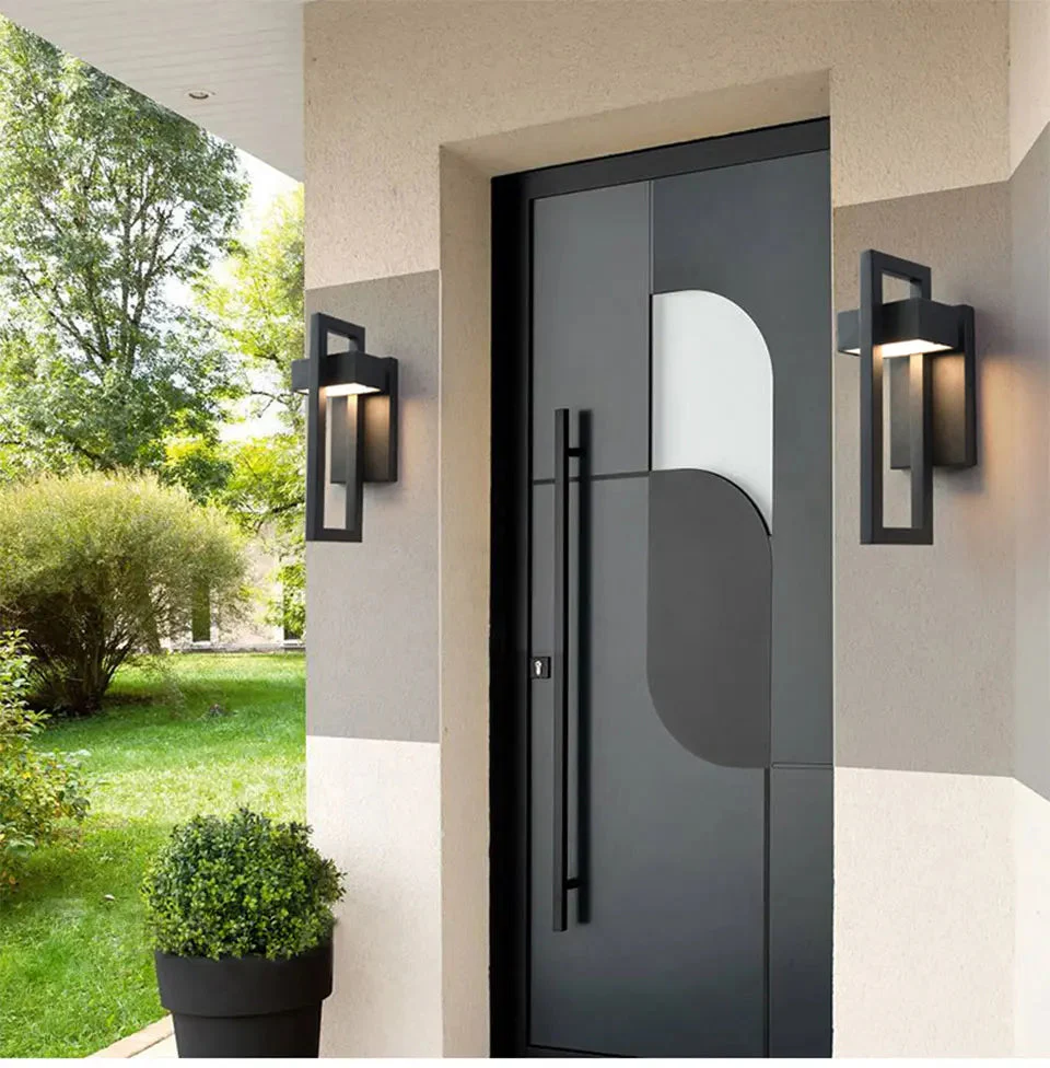 Geometric Outdoor Wall Mount Light Fixture - Image 7