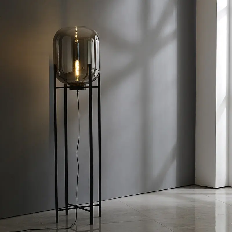 Glowlia Glass Shade Floor Lamp - Image 3