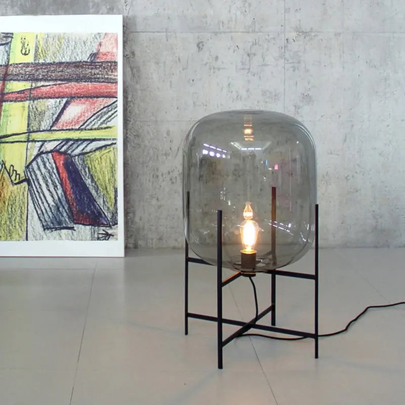 Glowlia Glass Shade Floor Lamp - Image 4