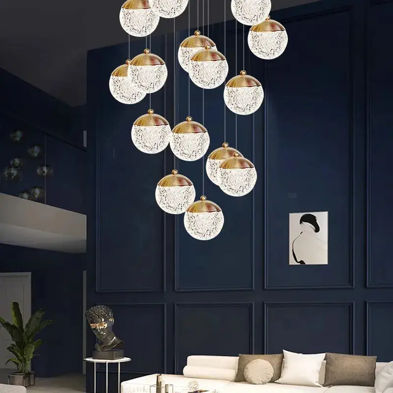 Large Acrylic Chandelier For Foyer - Image 4