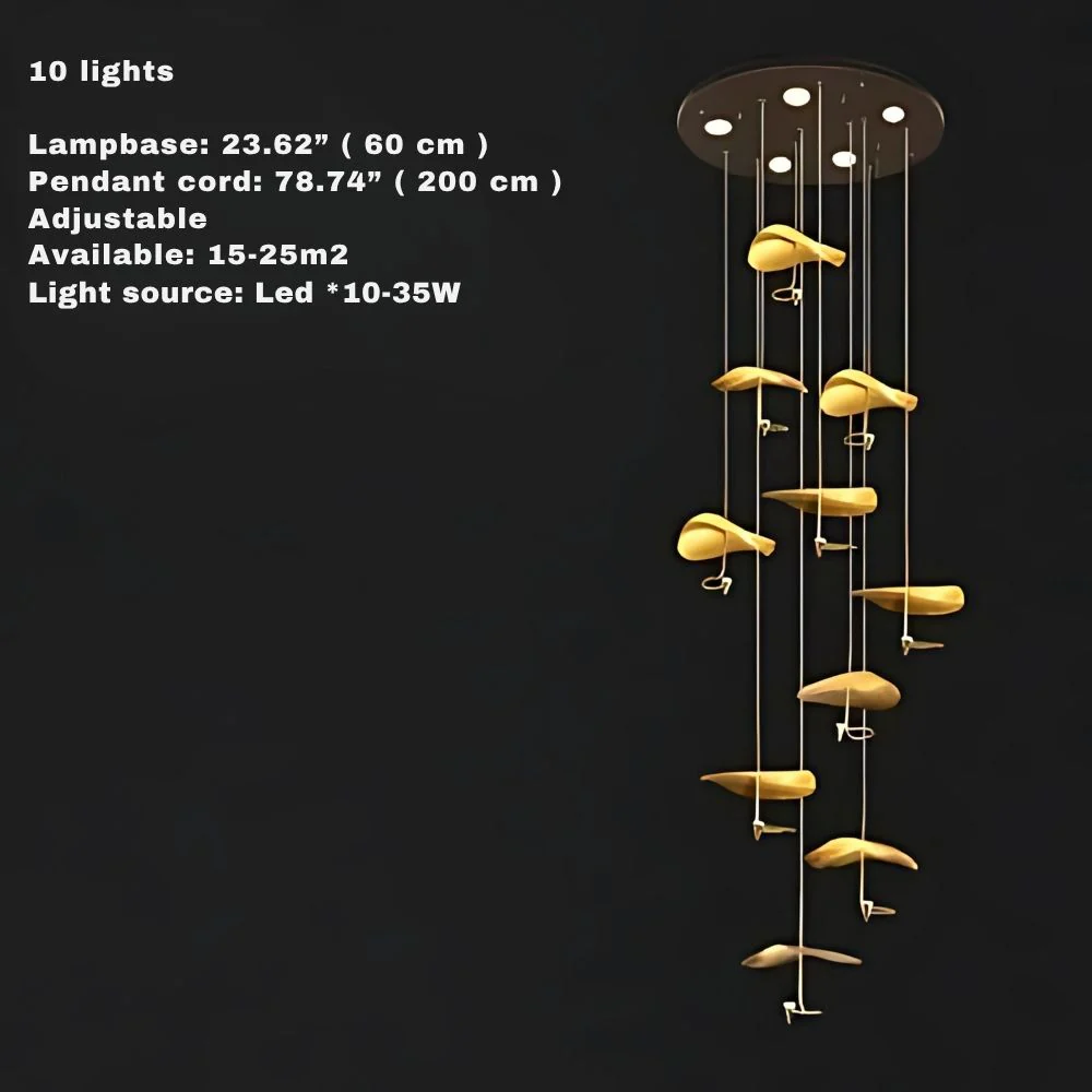 Jenissa Vintage Staircase Chandelier - Image 11