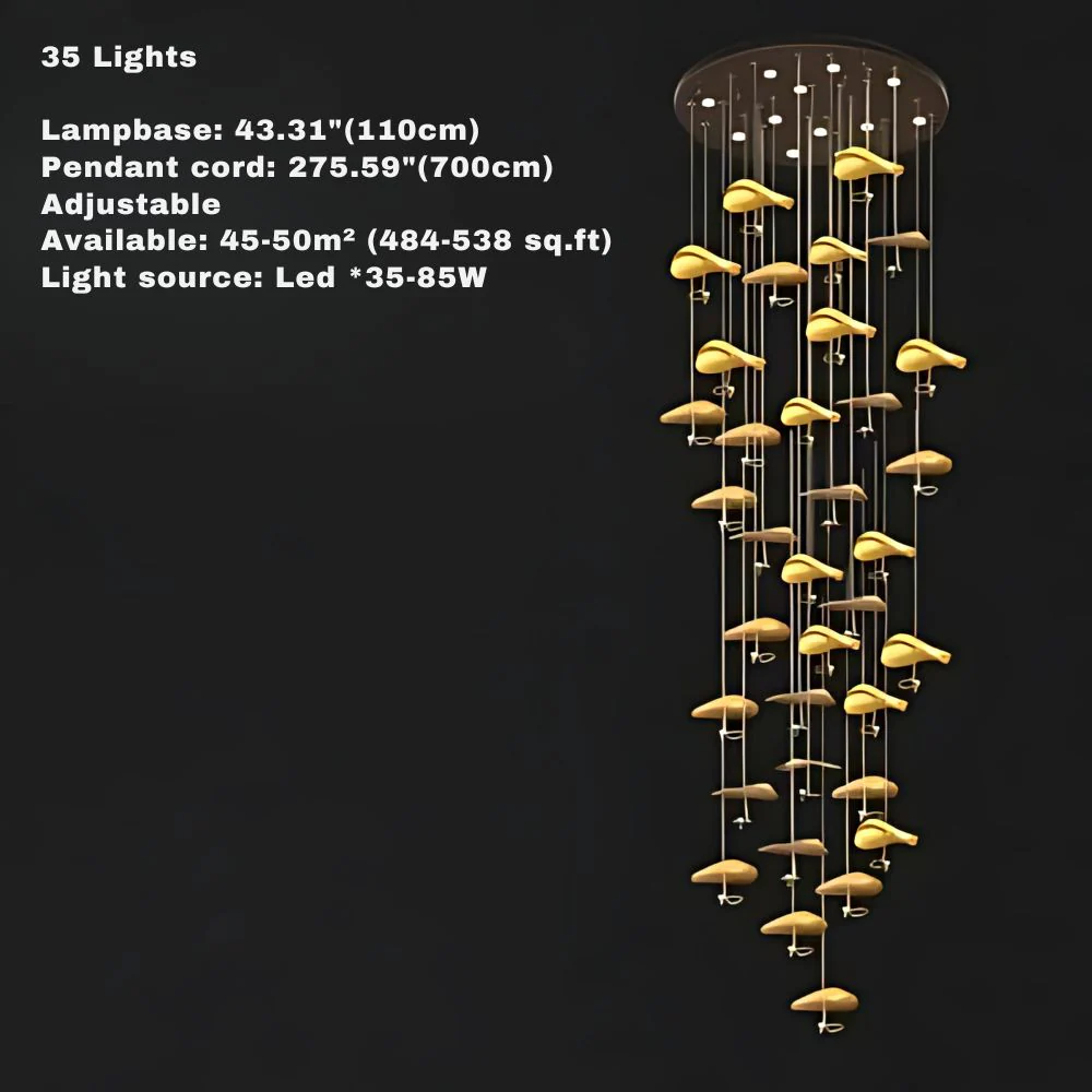 Jenissa Vintage Staircase Chandelier - Image 15