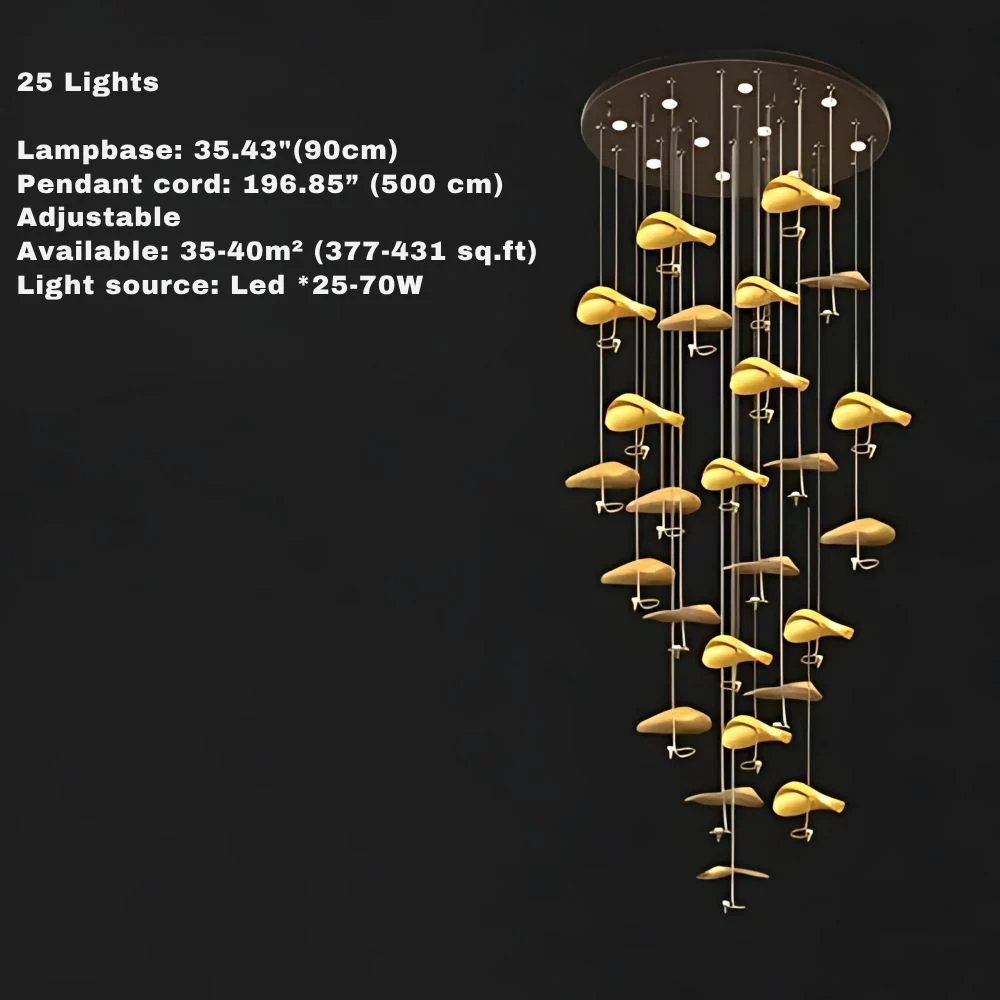 Jenissa Vintage Staircase Chandelier - Image 17