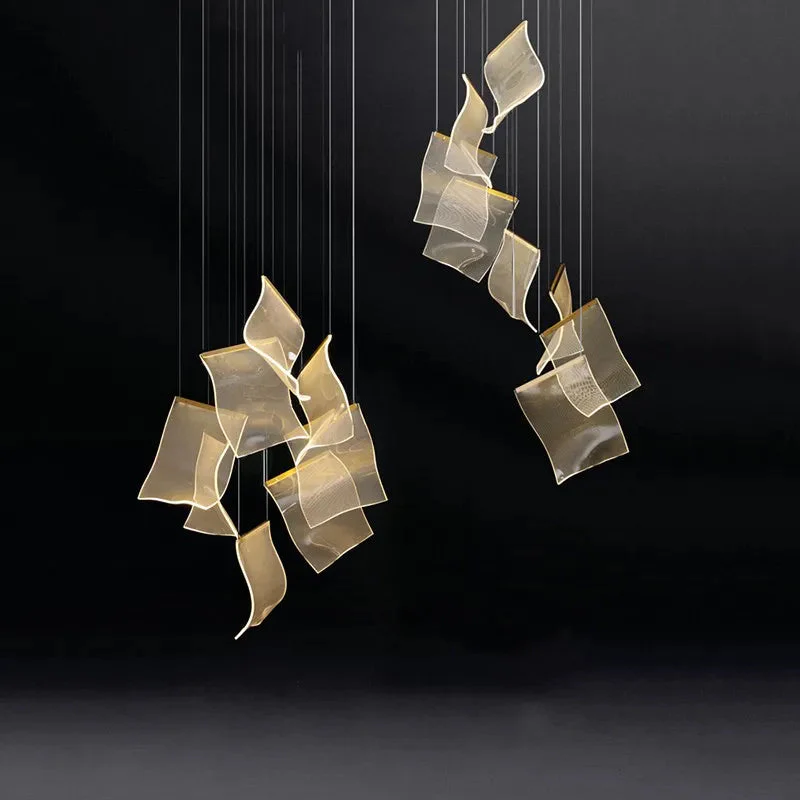 Jonas Postmodern Style Staircase Pendant Chandelier Light - Image 10