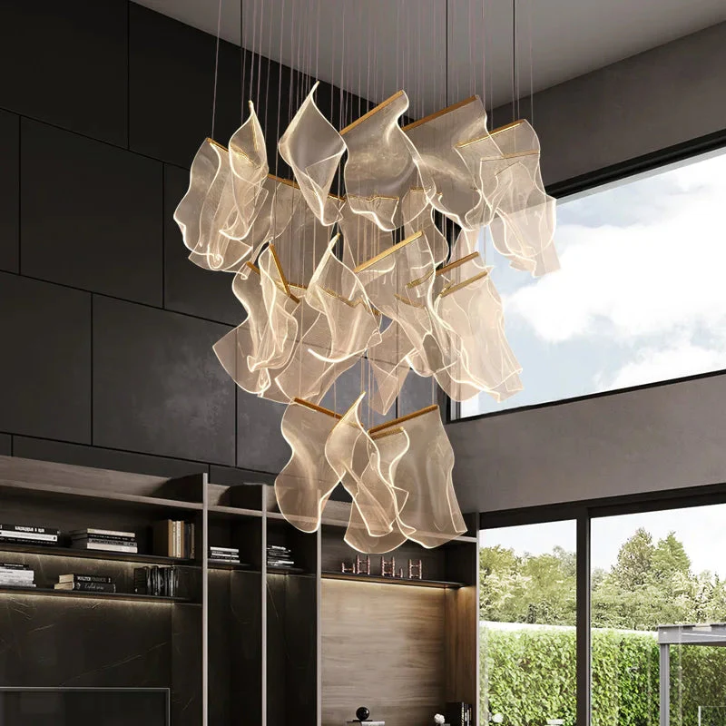 Jonas Postmodern Style Staircase Pendant Chandelier Light - Image 6