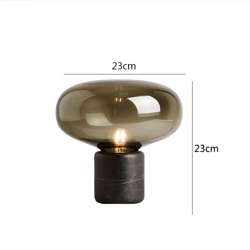 Kalie Vintage Glass Table Lamps - Image 5