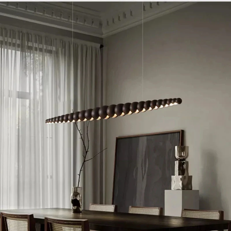 Kira Modern Wood Chandelier - Image 2