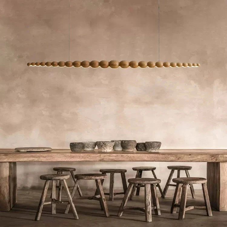 Kira Modern Wood Chandelier - Image 5