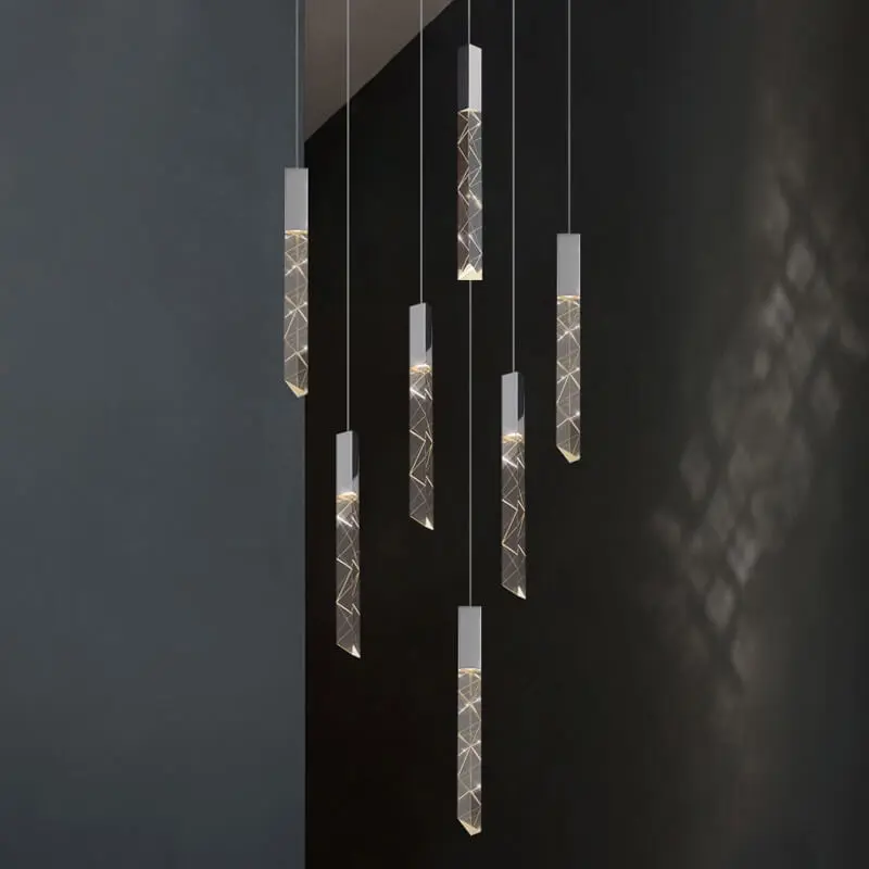 Large Crystal Chandelier for High Ceiling - Image 12