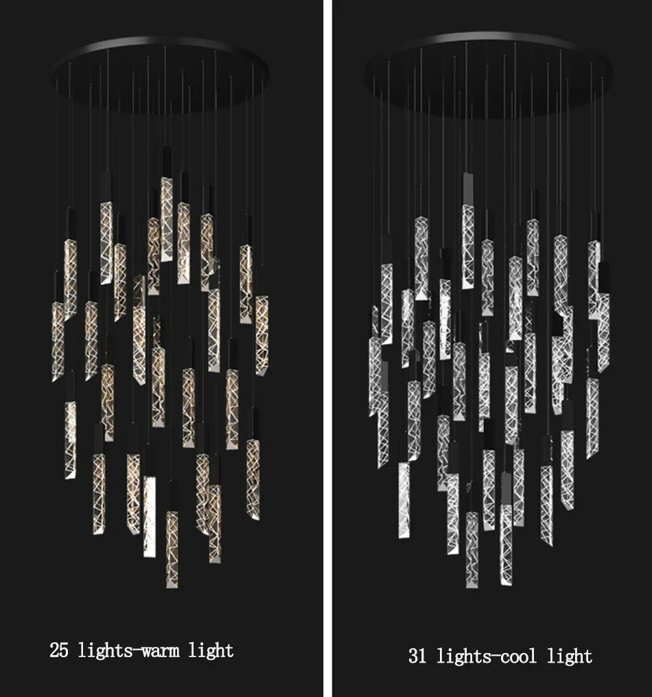 Large Crystal Chandelier for High Ceiling - Image 15