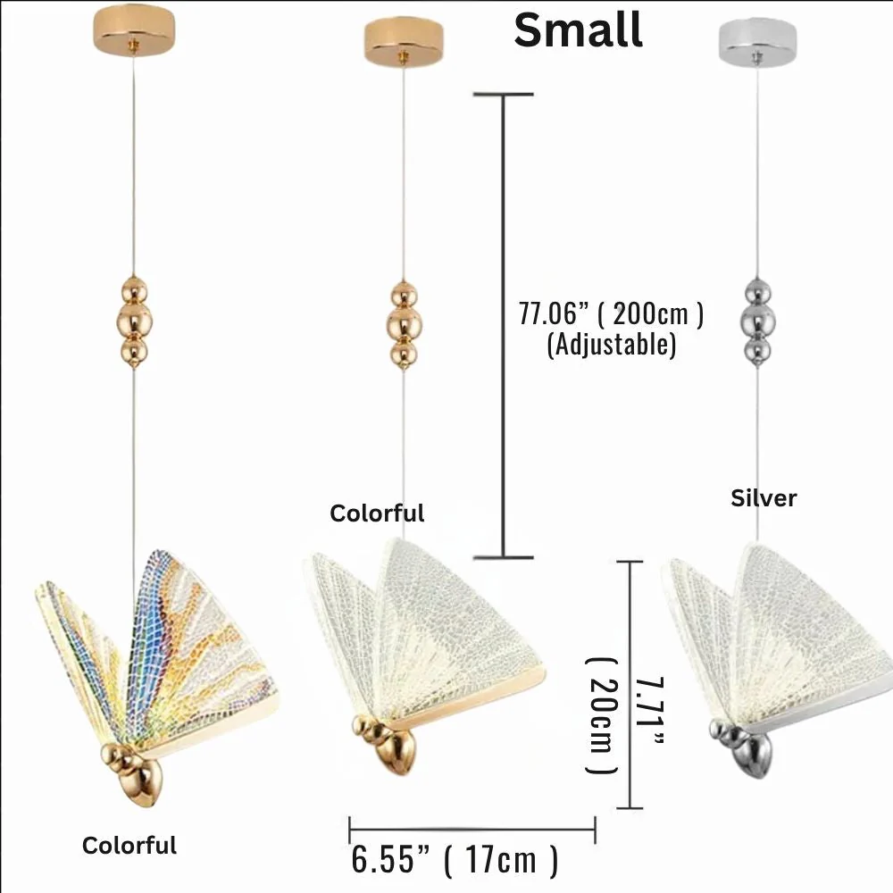 Led Butterfly Pendant Lights - Image 12
