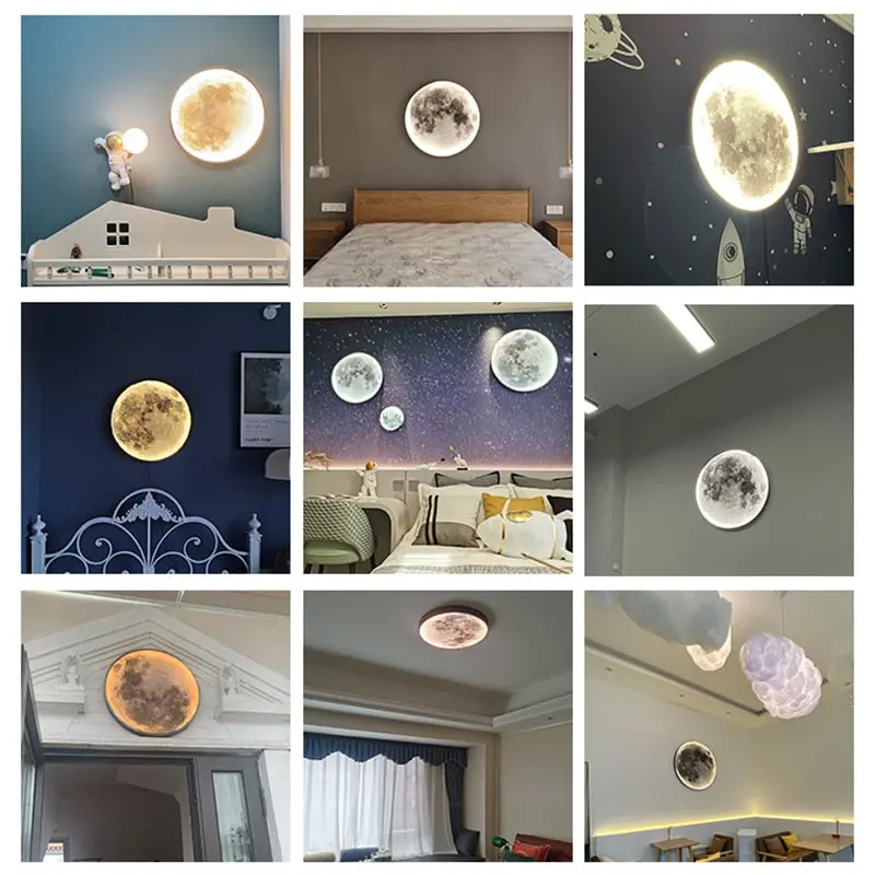 Polina Led Moon Wall Light - Image 5