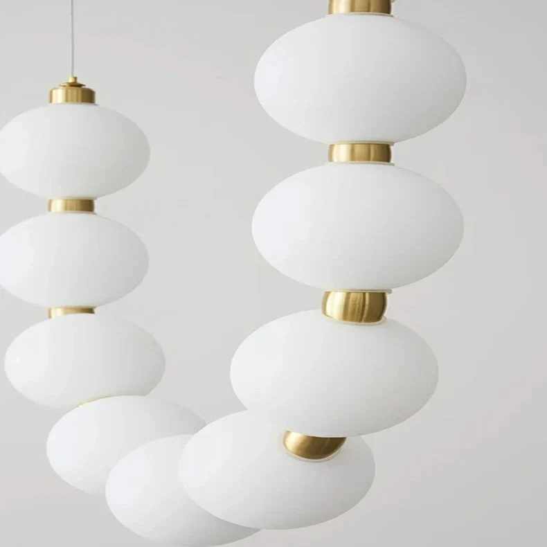 Lexi Modern Acrylic Orb Chandelier - Image 5