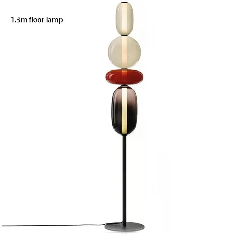 Lina Glass Shade Floor Lamp - Image 4
