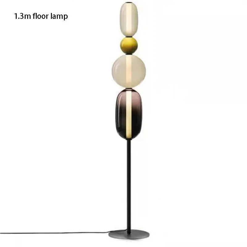Lina Glass Shade Floor Lamp - Image 6