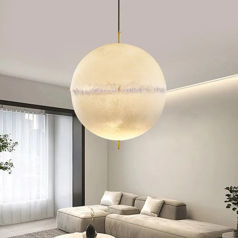 Lissa Copper Sphere Pendant Lamp Chandelier - Image 4