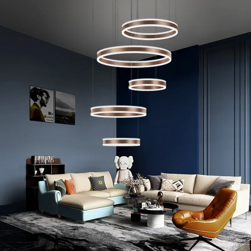 Lucy Modern Staircase Chandelier - Image 3