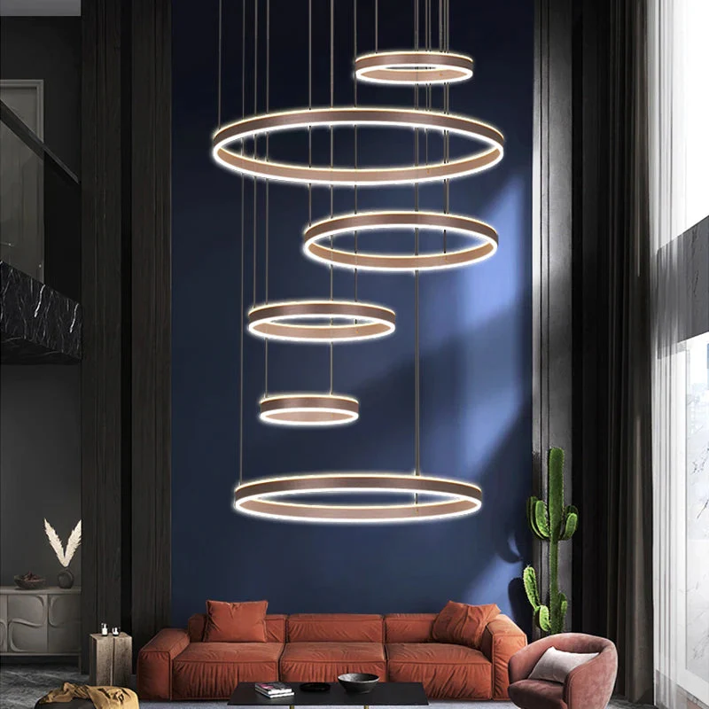 Lucy Modern Staircase Chandelier - Image 8