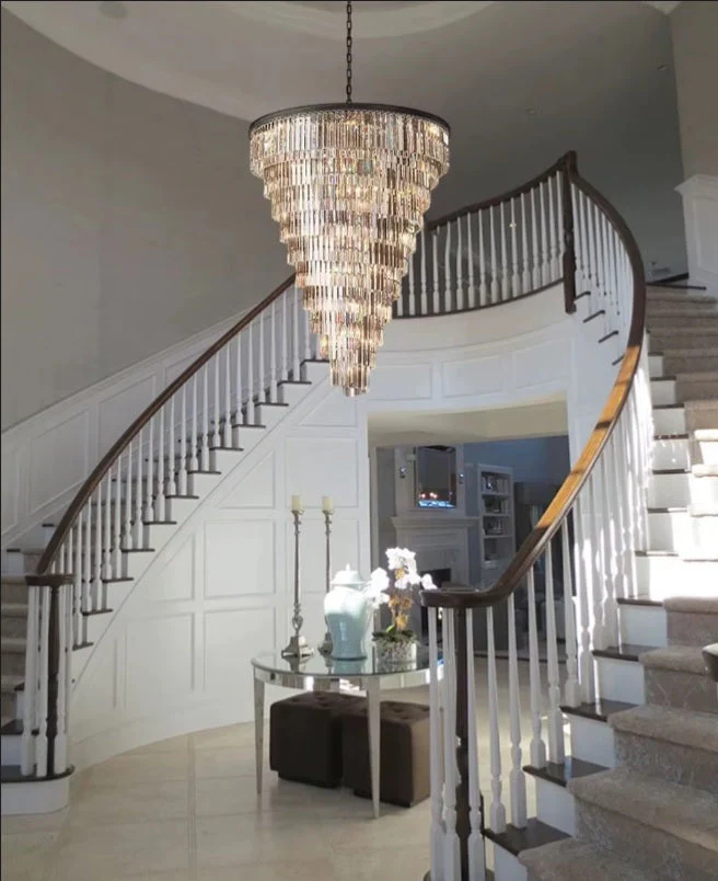 Luxury Tiered Crystal Chandelier for Foyer - Image 4